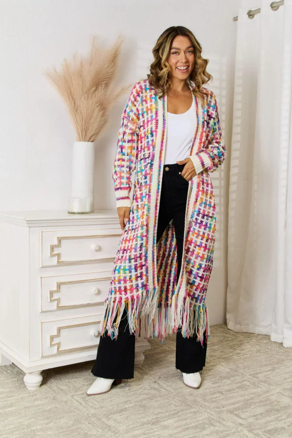 Belezza - Stylish Coloured Cardigan