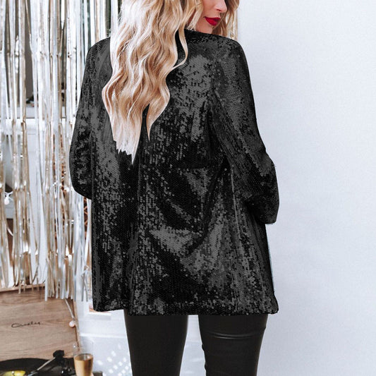 Belezza - Glitter Blazer for Women