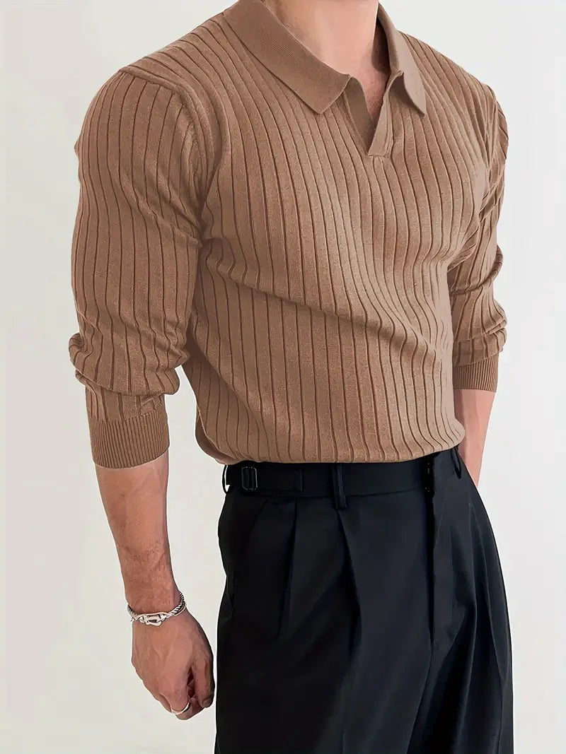 Belezza-Fit Knitted Men's Sweater