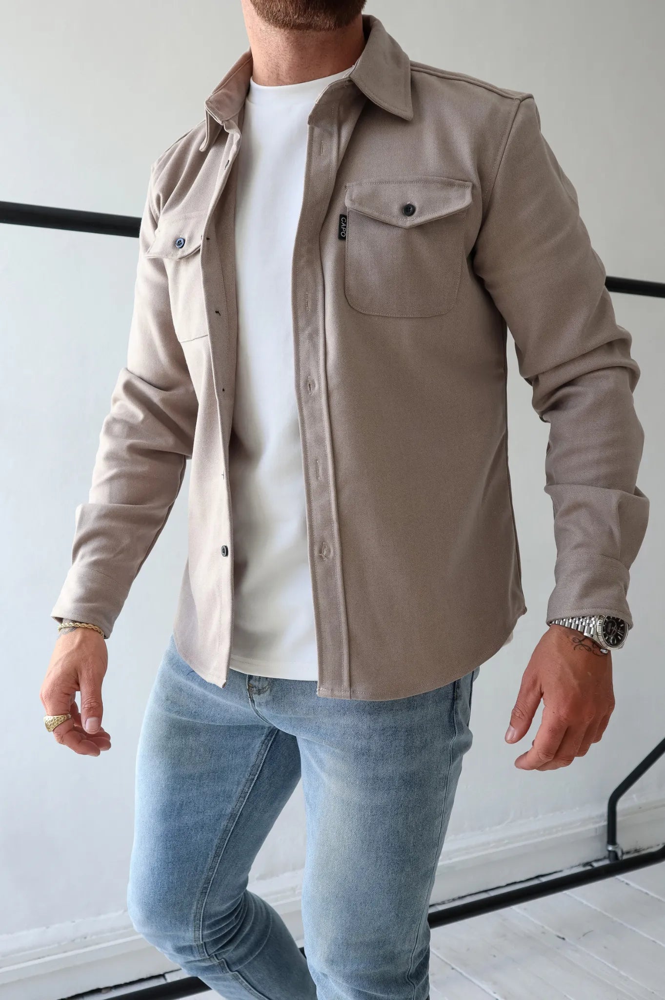 Belezza | Modern Shirt Jacket for Men