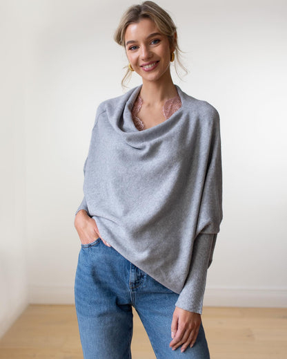 Belezza | Elegant Off-Shoulder Sweater for Women