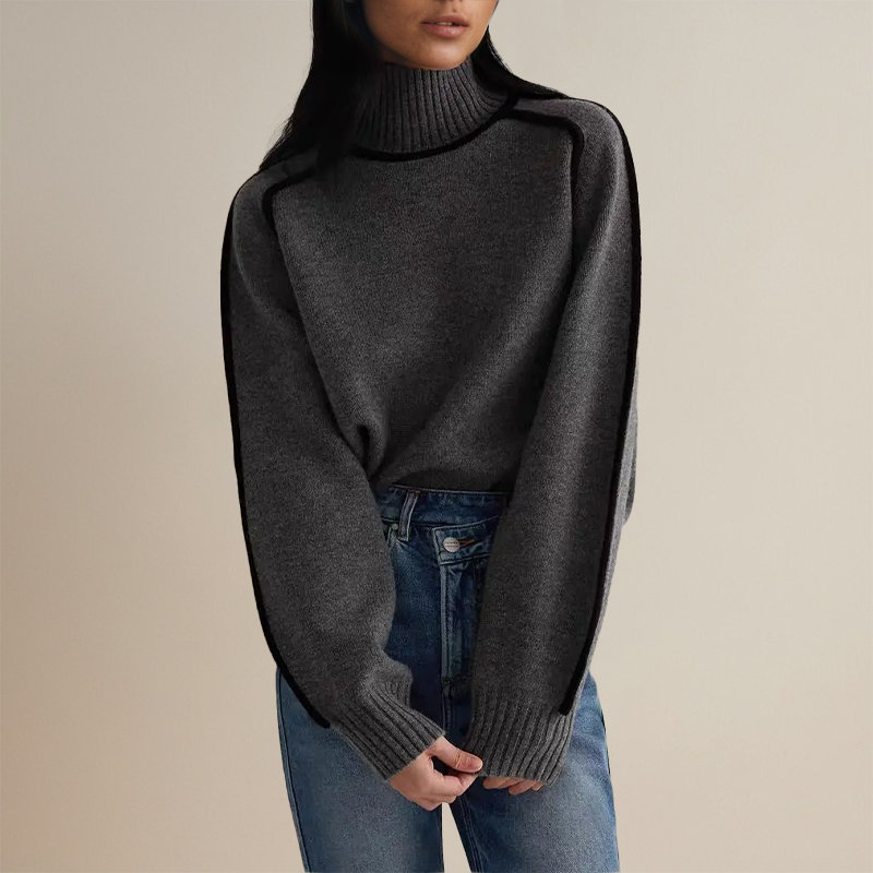 Belezza - Cozy Turtleneck Sweater