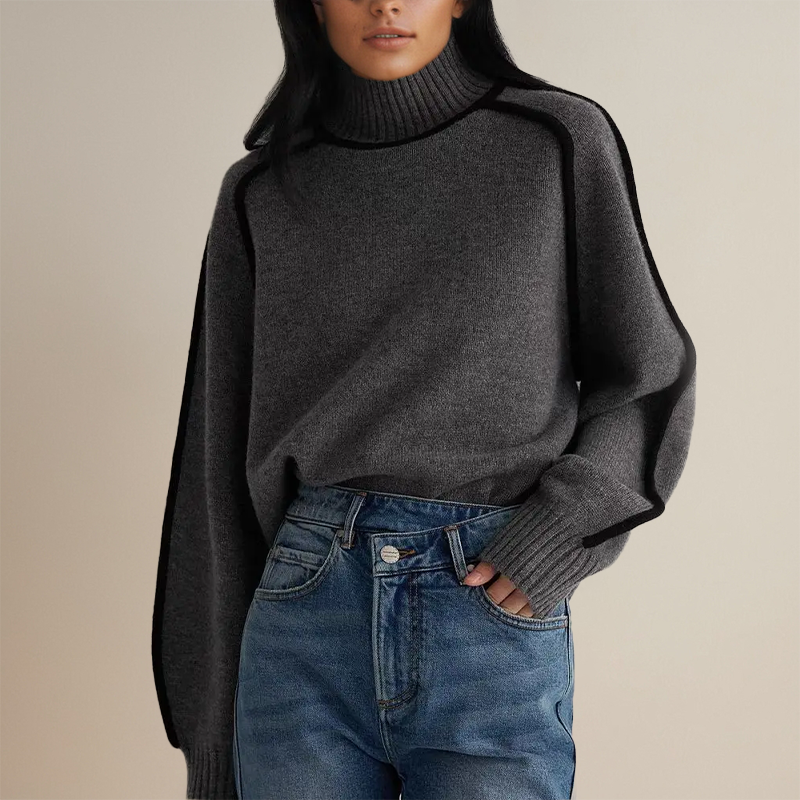 Belezza - Cozy Turtleneck Sweater