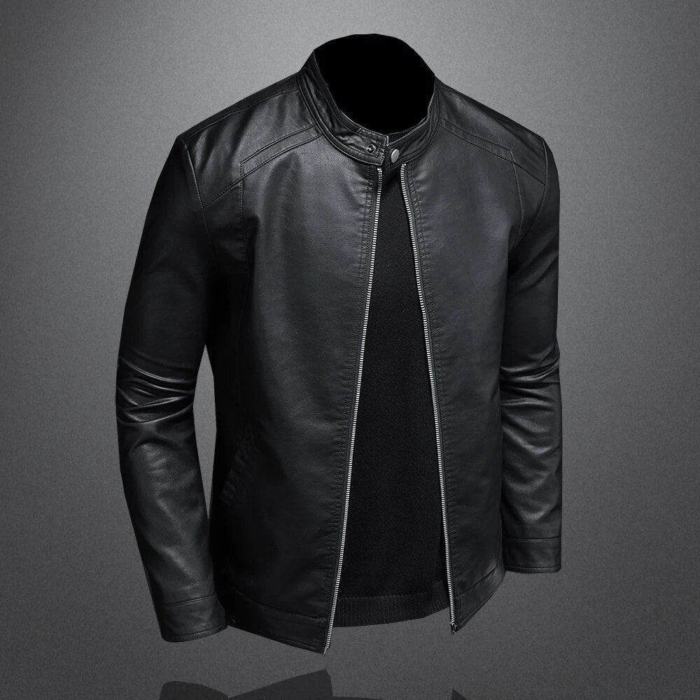 Belezza | Classic Leather Men's Jacket