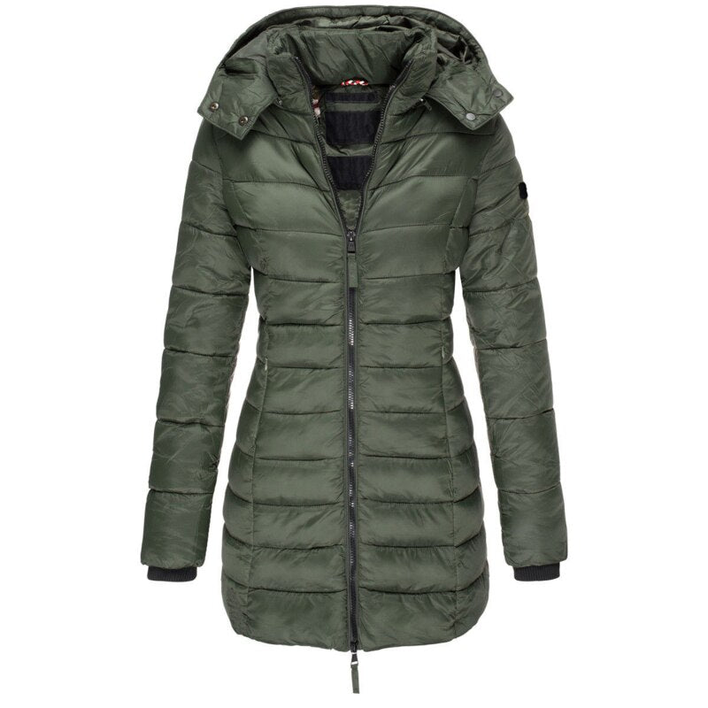 Belezza winter down jacket with hood