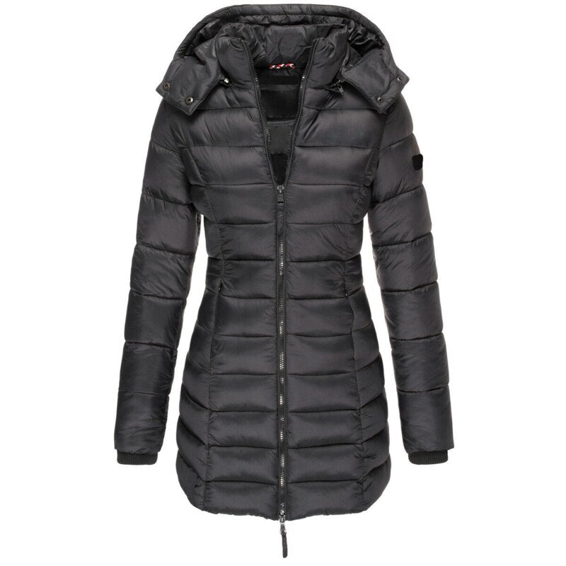 Belezza winter down jacket with hood