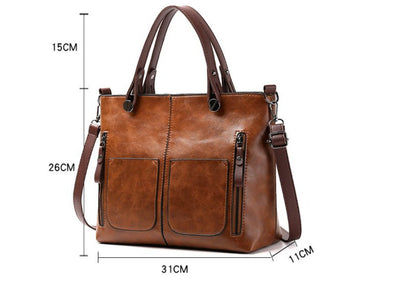 Dual Handle Shoulder Bag