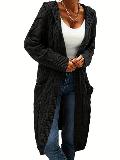 Belezza Knit Hooded Cardigan for women