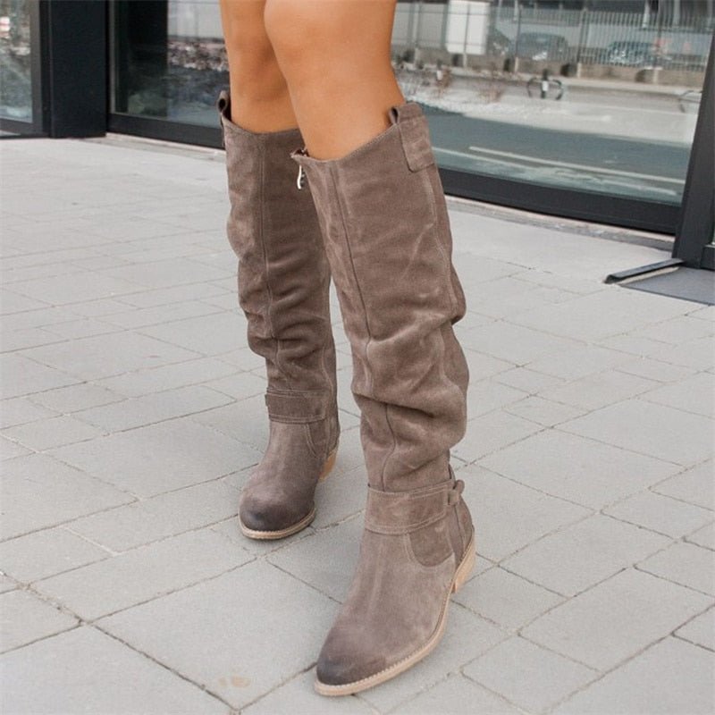 Belezza - Fashionable High Cut Boots