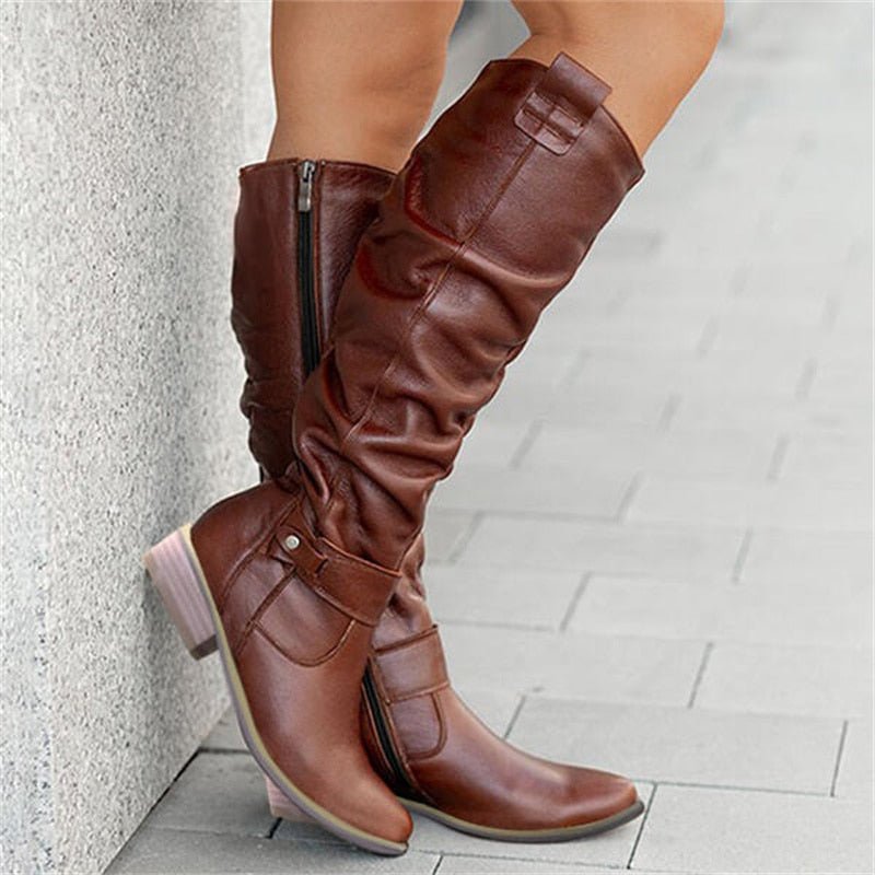 Belezza - Fashionable High Cut Boots