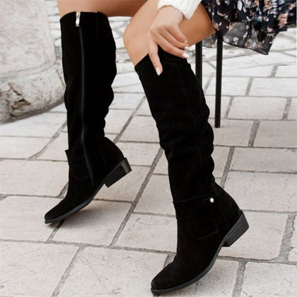 Belezza - Fashionable High Cut Boots