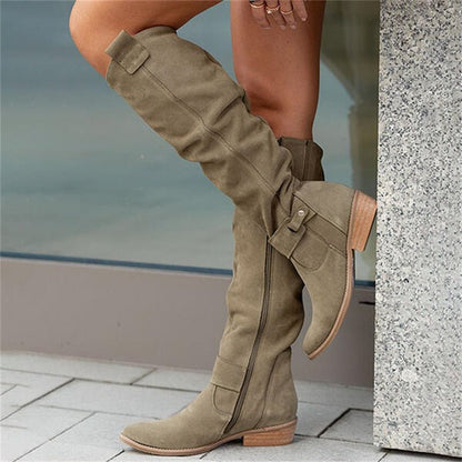 Belezza - Fashionable High Cut Boots