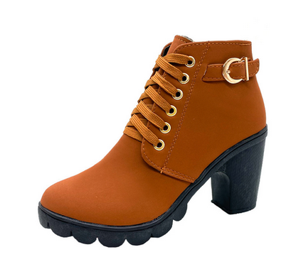 Belezza | Vintage Style Lace-Up Boots for Women