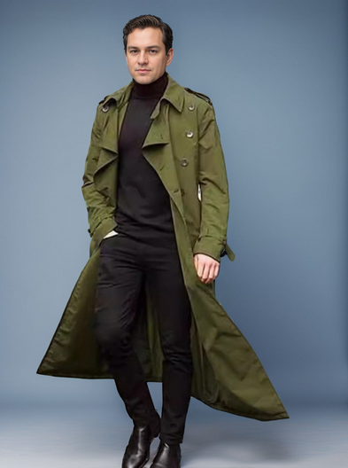 Belezza | Casual Waterproof Trench Coat for Men