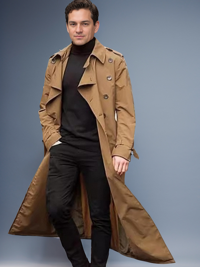 Belezza | Casual Waterproof Trench Coat for Men