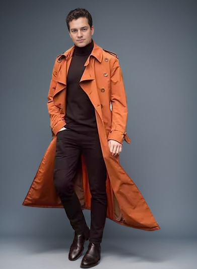 Belezza | Casual Waterproof Trench Coat for Men