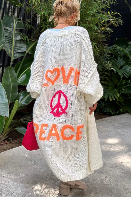 Belezza - peace stylish cardigan