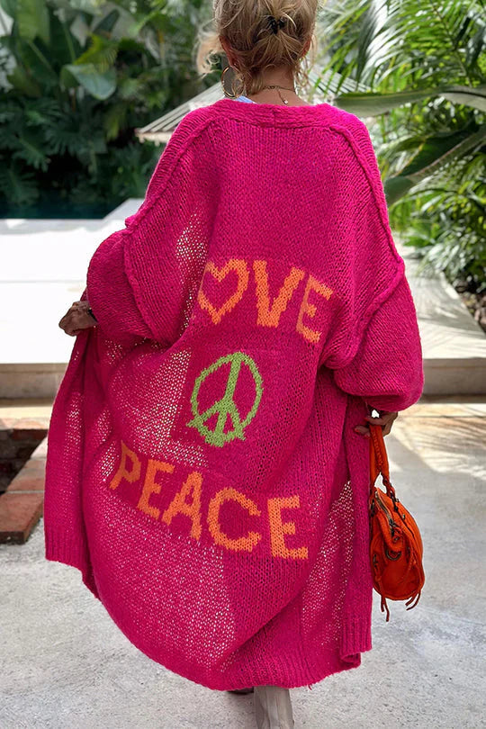 Belezza - peace stylish cardigan