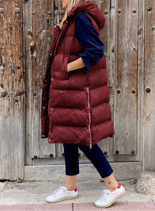 Belezza – sleeveless warm jacket for spring