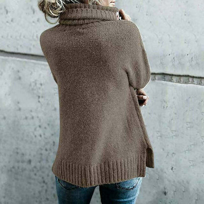 Belezza Oversized Wool Turtleneck Sweater for Women | Perfect for Casual Days