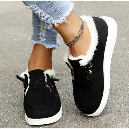 Belezza winter sneakers with fur lining