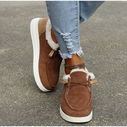 Belezza winter sneakers with fur lining