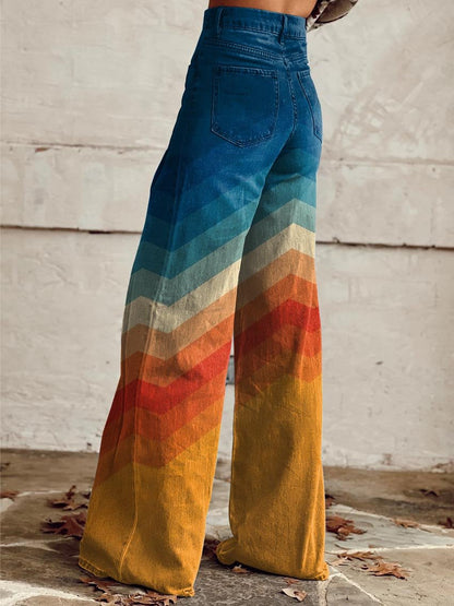 Belezza | Vintage Chevron Trousers