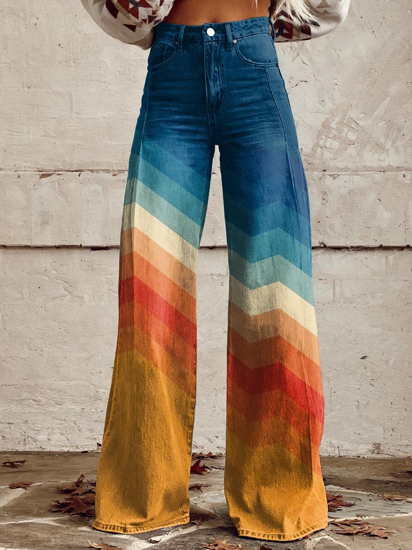 Belezza | Vintage Chevron Trousers