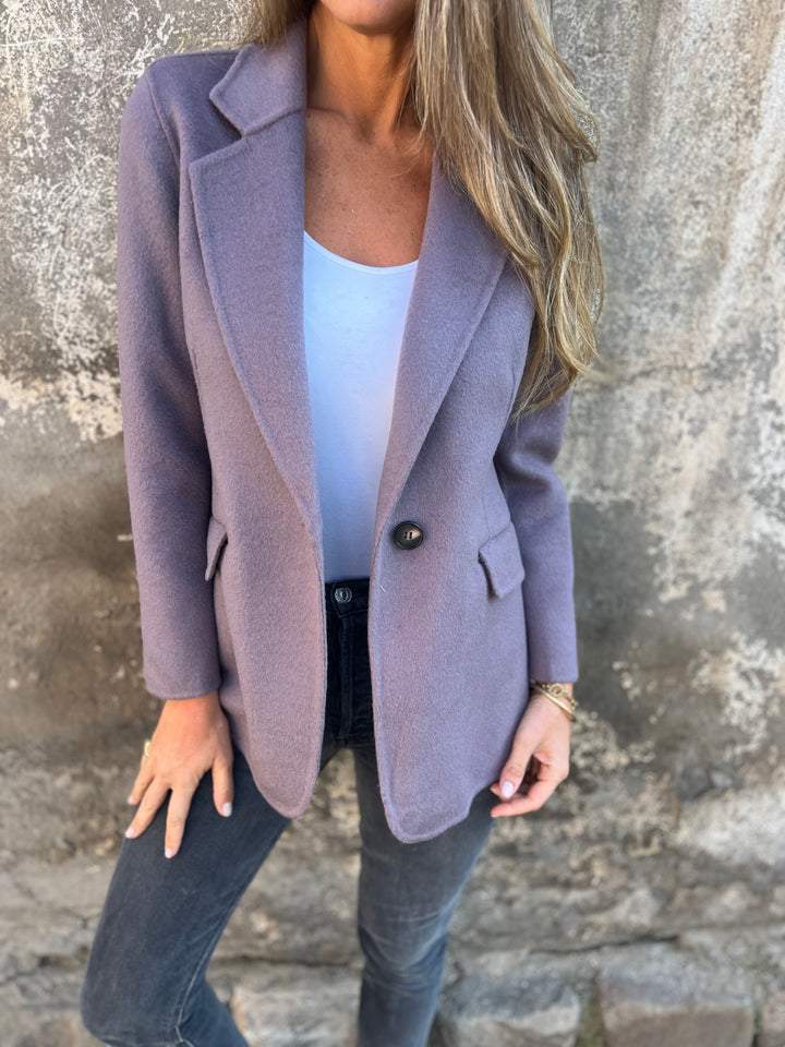 Belezza Blazer | Classic Single-Button Blazer