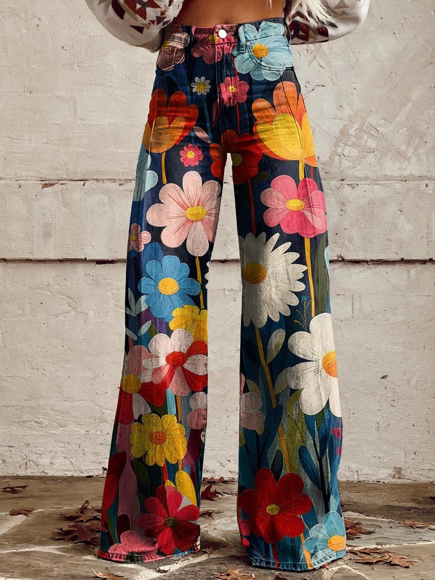 Belezza | Flower Power Trousers