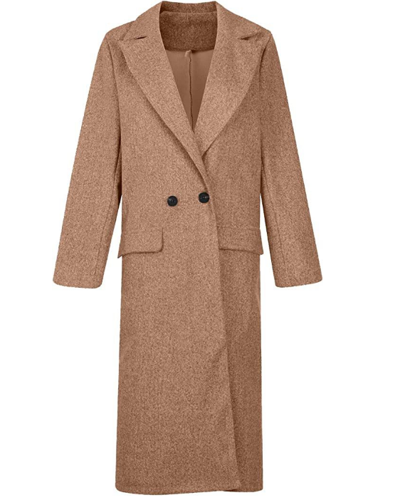 Belezza - Stylish Long Coat Autumn Jacket With Buttons for Women