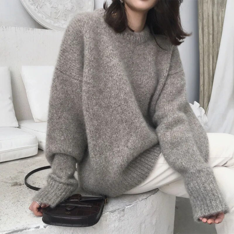 Belezza | fashionable long-sleeved sweater