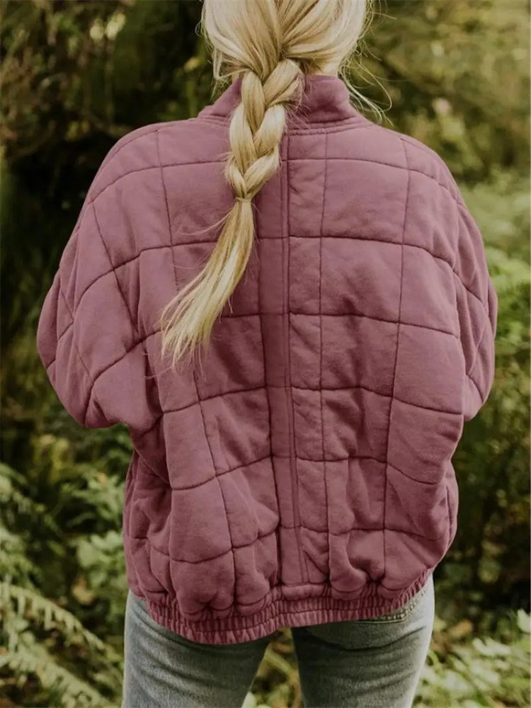 Quilted Fleece Jacket