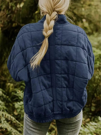 Quilted Fleece Jacket