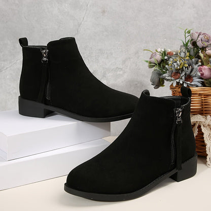 Suede Ankle Boots