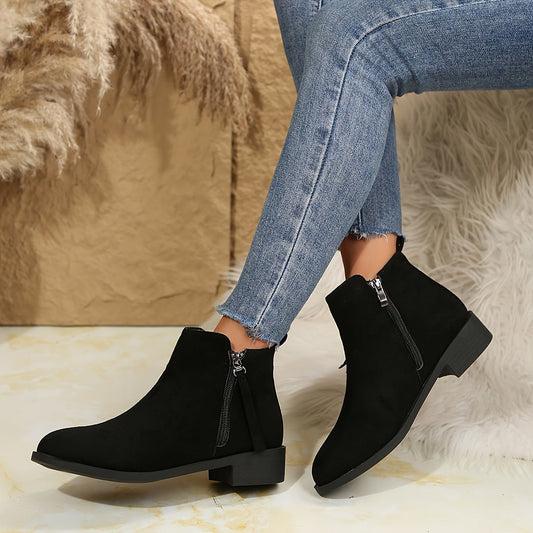 Suede Ankle Boots