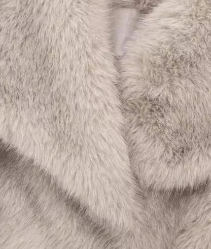 Ultra Soft Foxy Fluffy Fur Coat