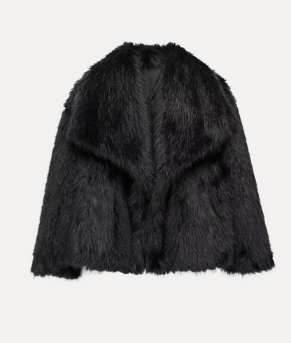 Ultra Soft Foxy Fluffy Fur Coat