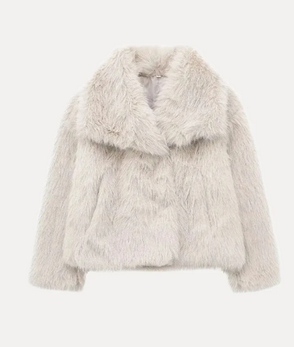 Ultra Soft Foxy Fluffy Fur Coat