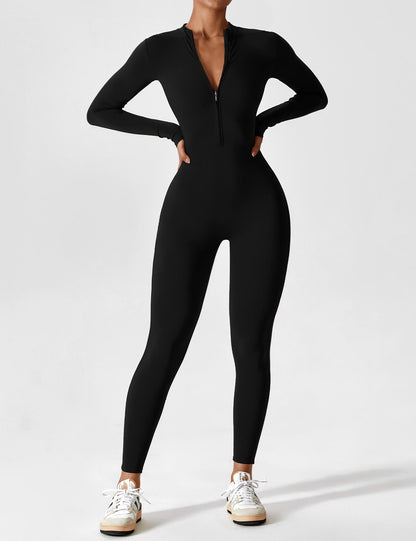 Belezza - Stylish Long-Sleeve Jumpsuit for Women